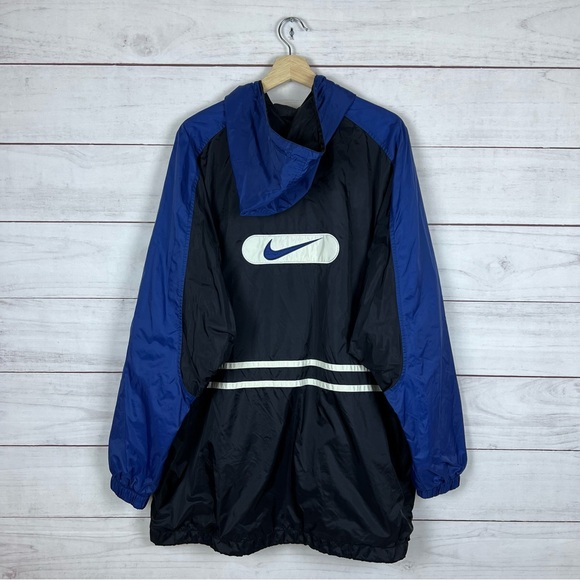 Vintage 1990s Nike Windbreaker Jacket Large - Picture 1 of 9